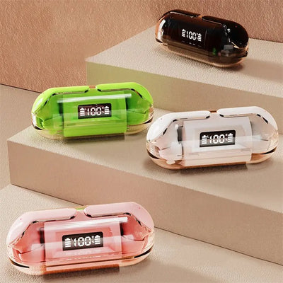 Crystal Wireless Earphones - Transparent Air 33 My Store