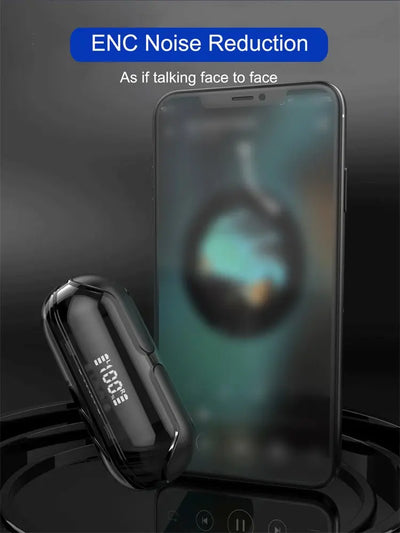 Crystal Wireless Earphones - Transparent Air 33 My Store