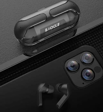 Crystal Wireless Earphones - Transparent Air 33 My Store